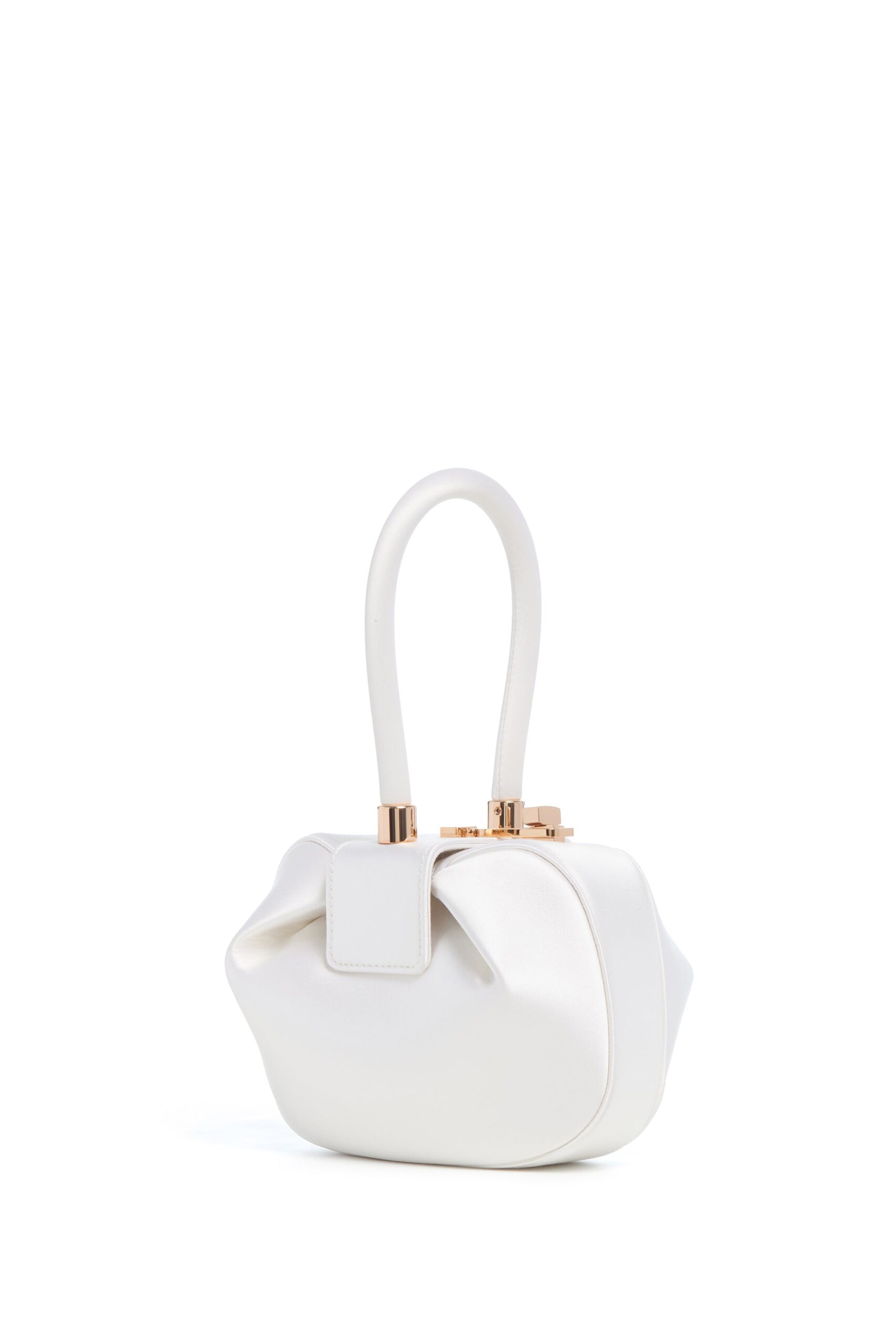 Gabriela Hearst Demi Bag in Ivory Satin gabriela hearst bag