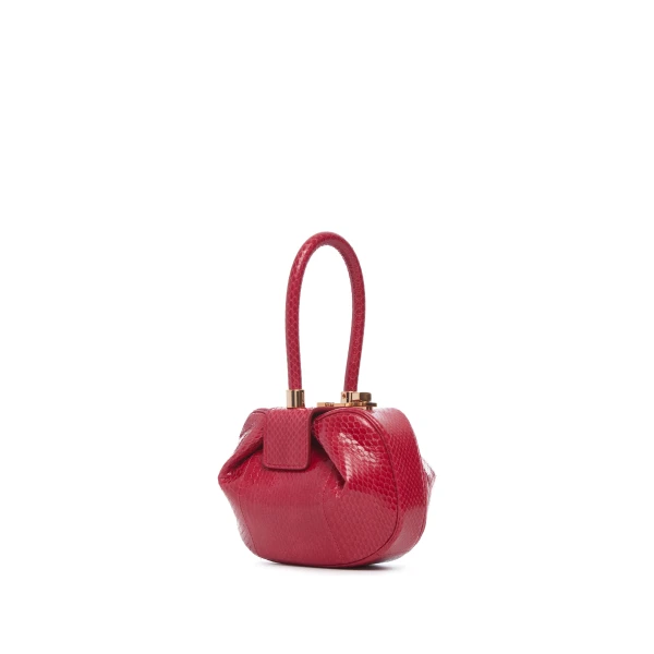 Demi Bag in Red Snakeskin