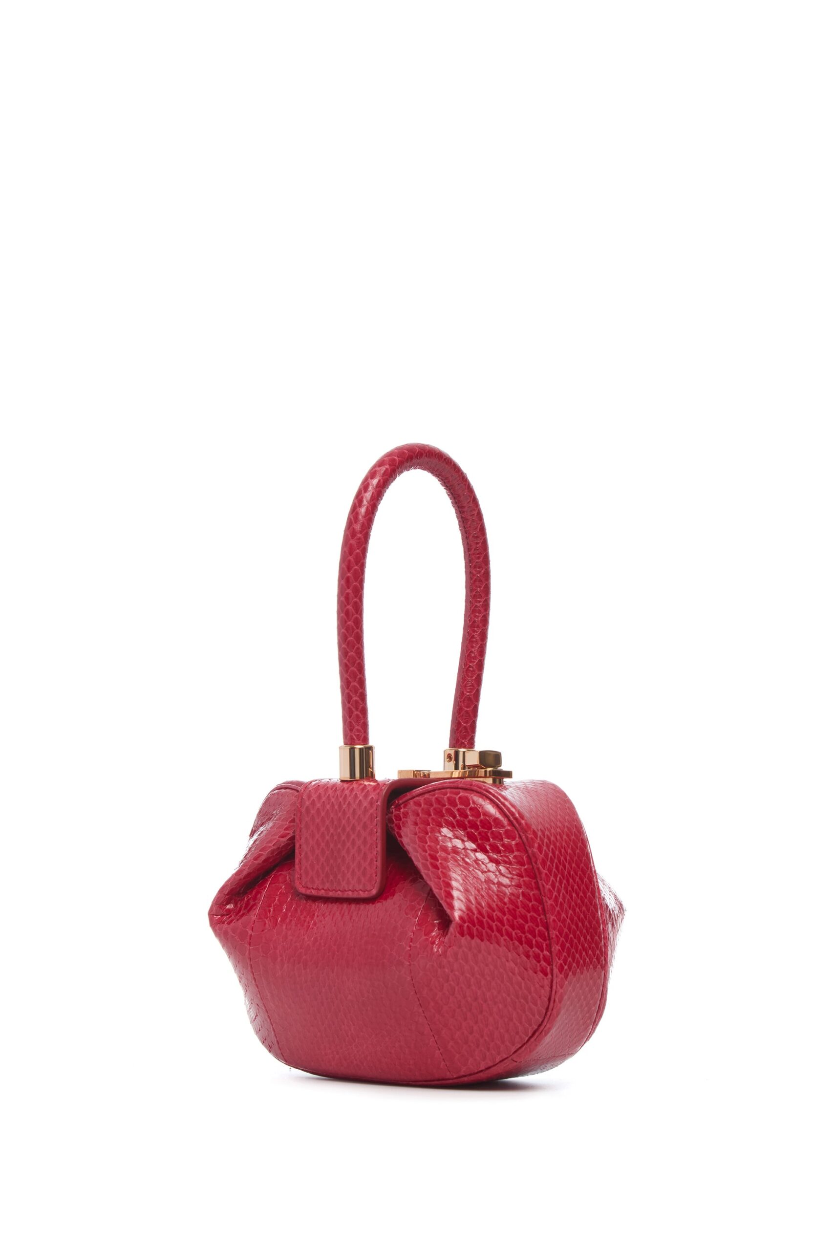 Gabriela Hearst Demi Bag in Red Snakeskin gabriela hearst bag