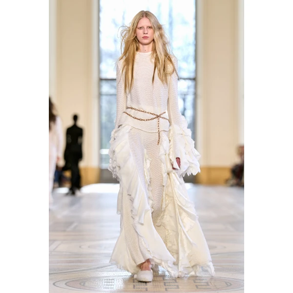 gabriela hearst skirt ivory