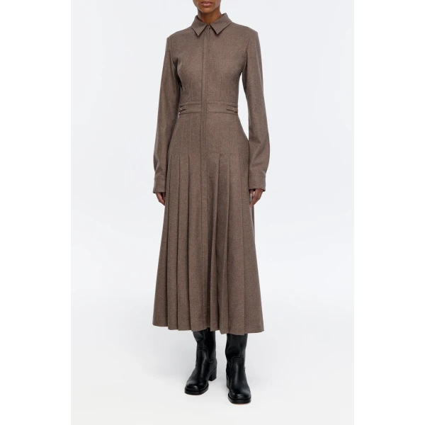 gabriela hearst dress beige