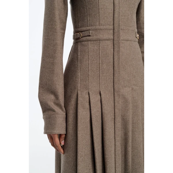 gabriela hearst dress beige