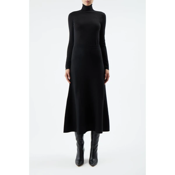 gabriela hearst skirt black