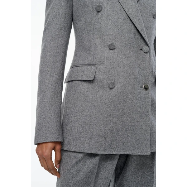 gabriela hearst blazer grey