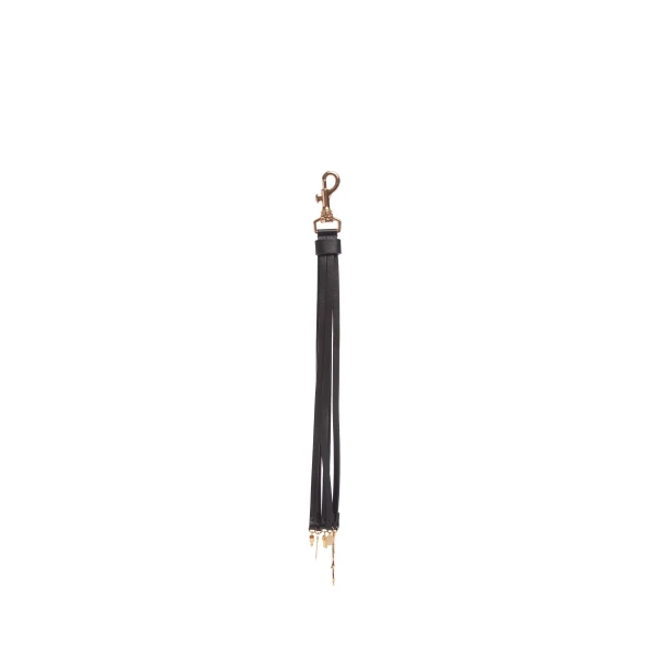 Leonora Charm in Black Nappa Leather