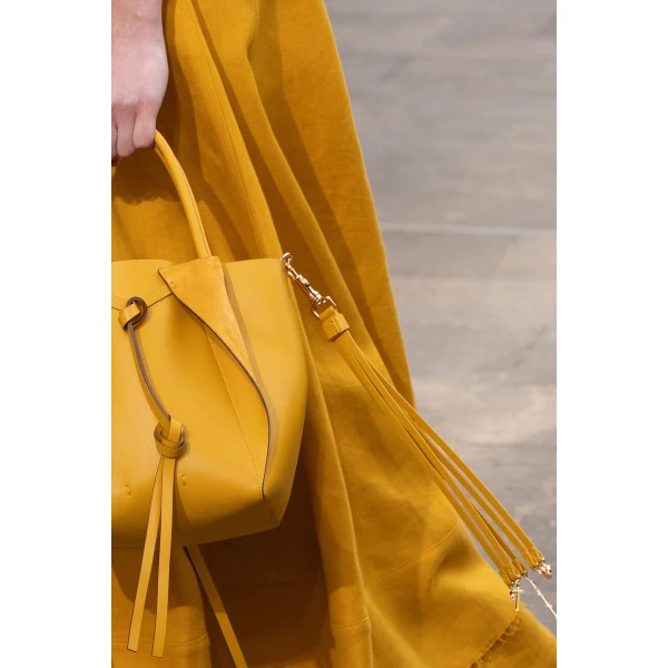 gabriela hearst bag charm yellow