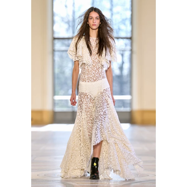 gabriela hearst dress ivory