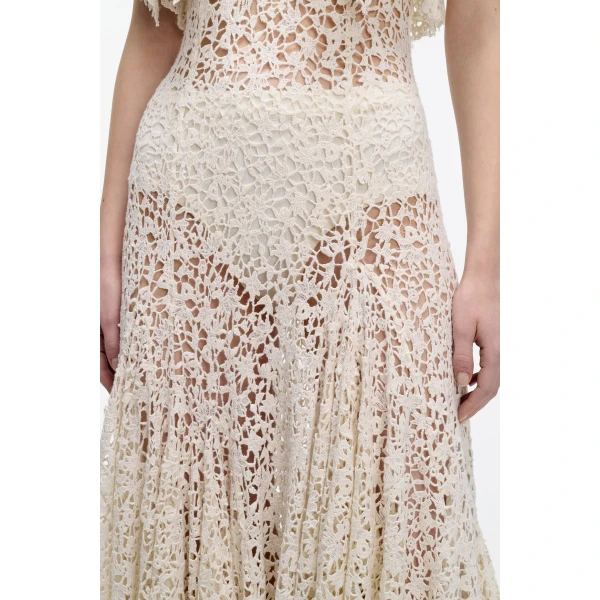 gabriela hearst dress ivory