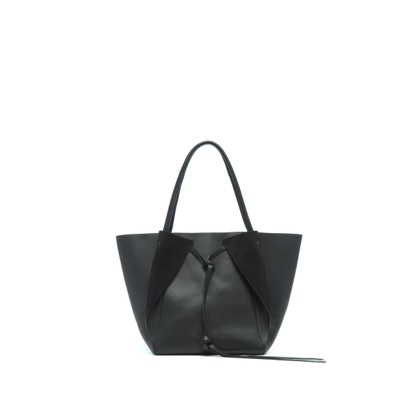 Marija Tote Bag in Black Nappa Leather