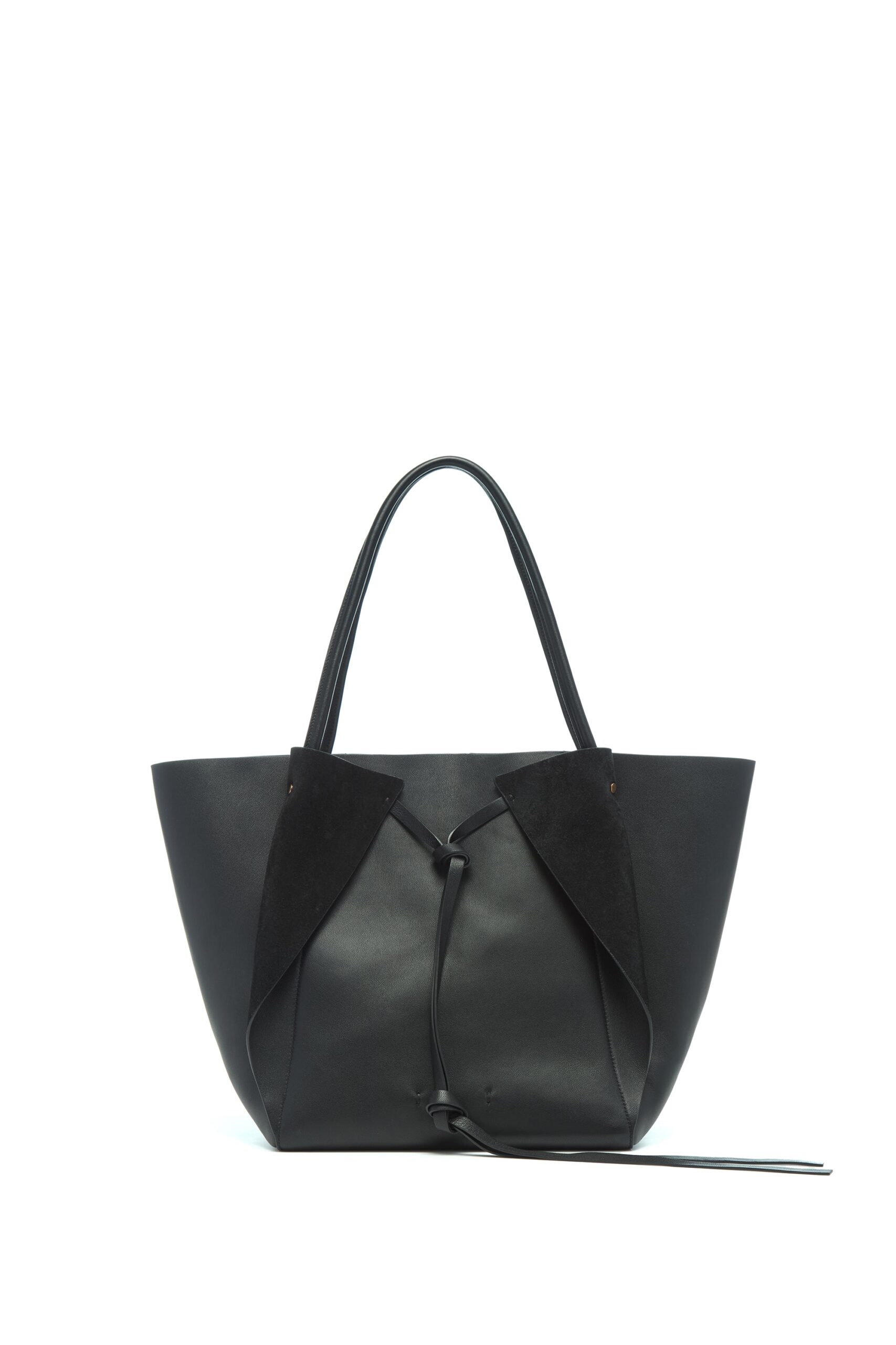 Gabriela Hearst Marija Tote Bag in Black Nappa Leather gabriela hearst bag