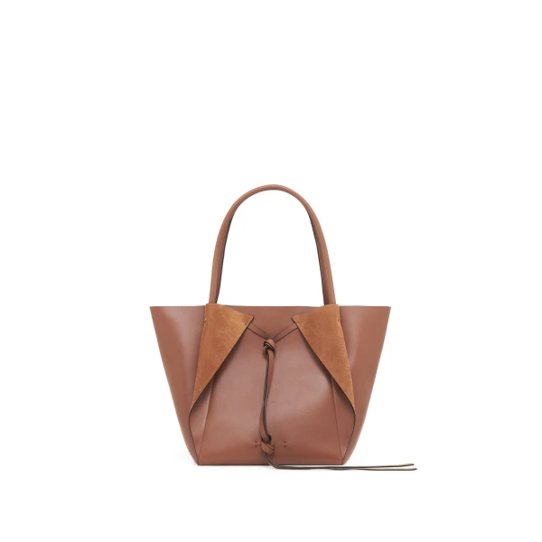 Marija Tote Bag in Cognac Nappa Leather