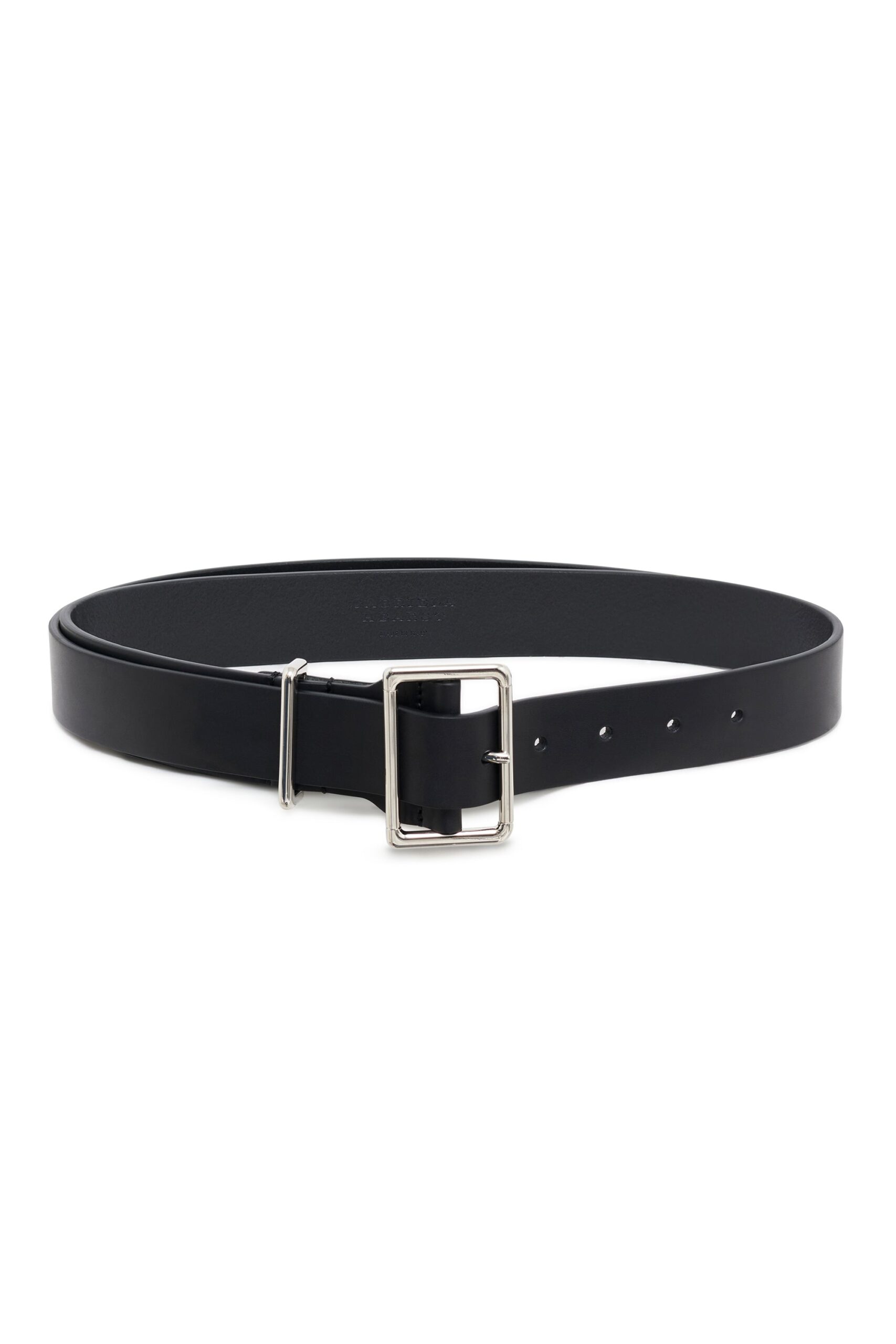 Gabriela Hearst Marlene Belt in Black Leather gabriela hearst belt
