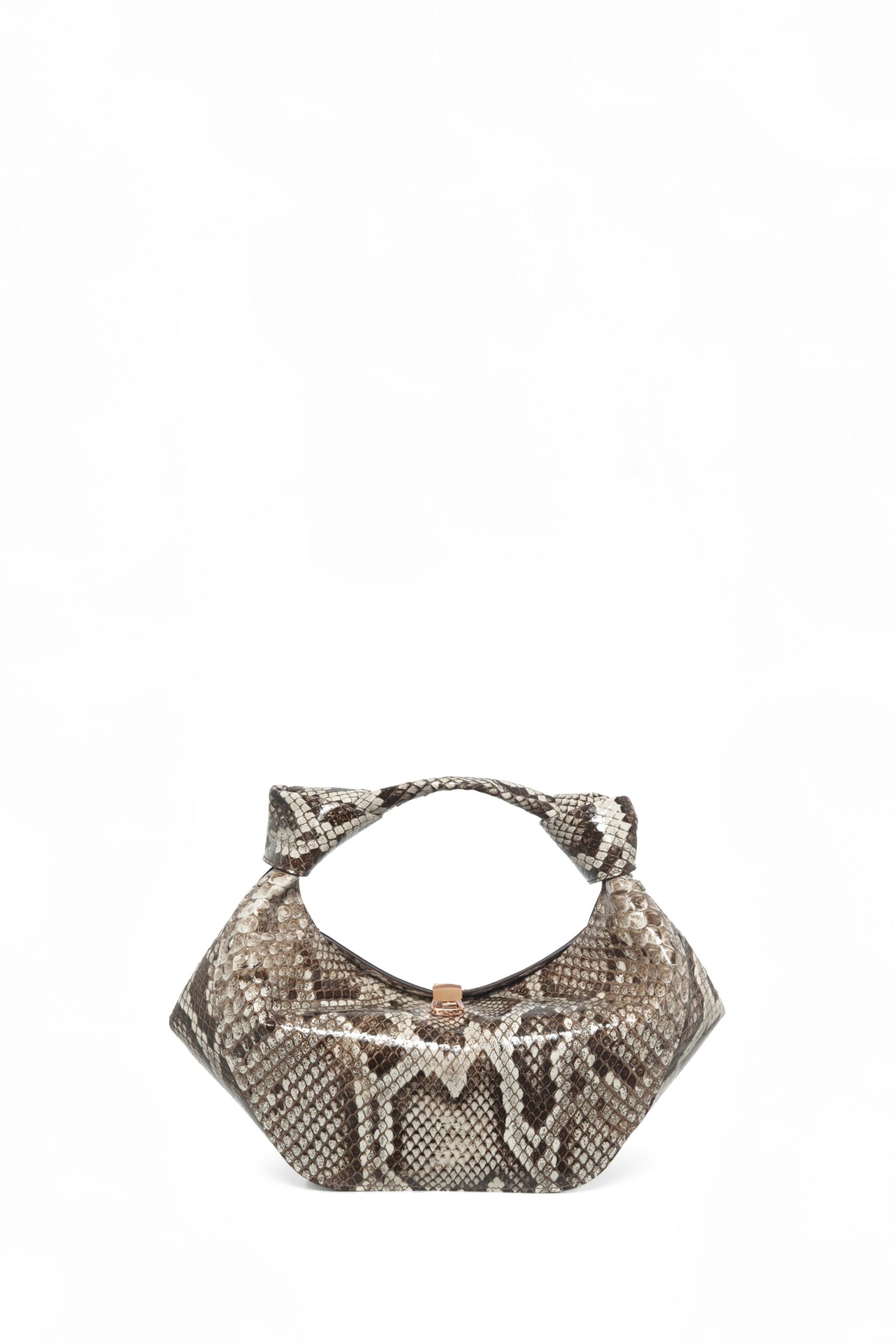 Gabriela Hearst Mini Antonia Bag in Black & White Inversa Snakeskin gabriela hearst bag