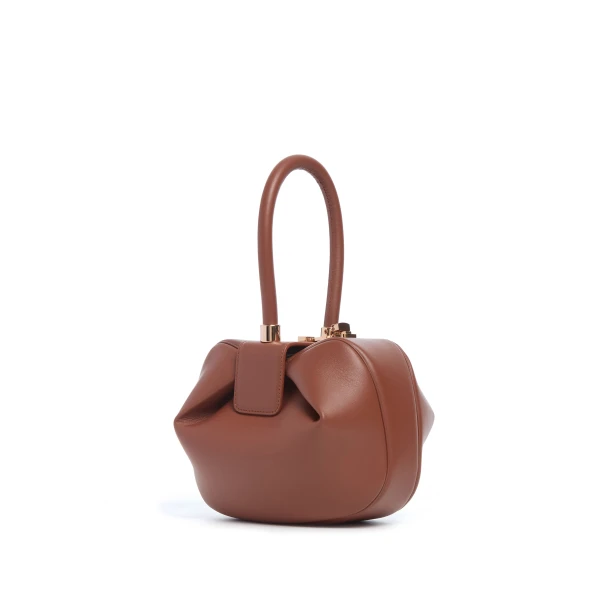 Nina Bag in Cognac Nappa Leather
