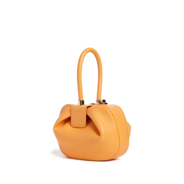 Nina Bag in Fluorescent Orange Nappa Leather