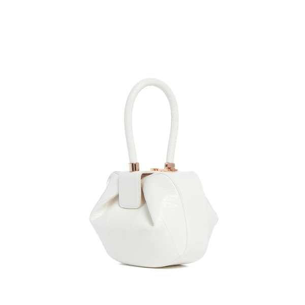 Nina Bag in Ivory Snakeskin