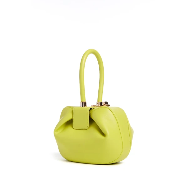 Nina Bag in Lime Adamite Nappa Leather