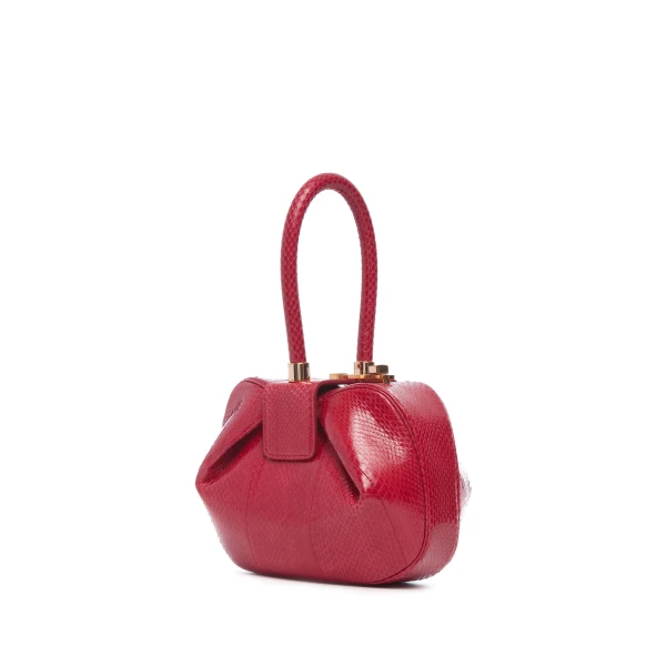 Nina Bag in Red Snakeskin