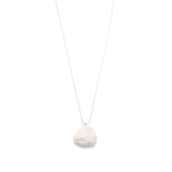Nugget Necklace in Ivory Ceramic