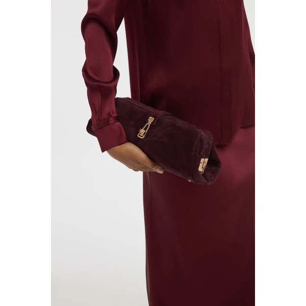 gabriela hearst clutch red