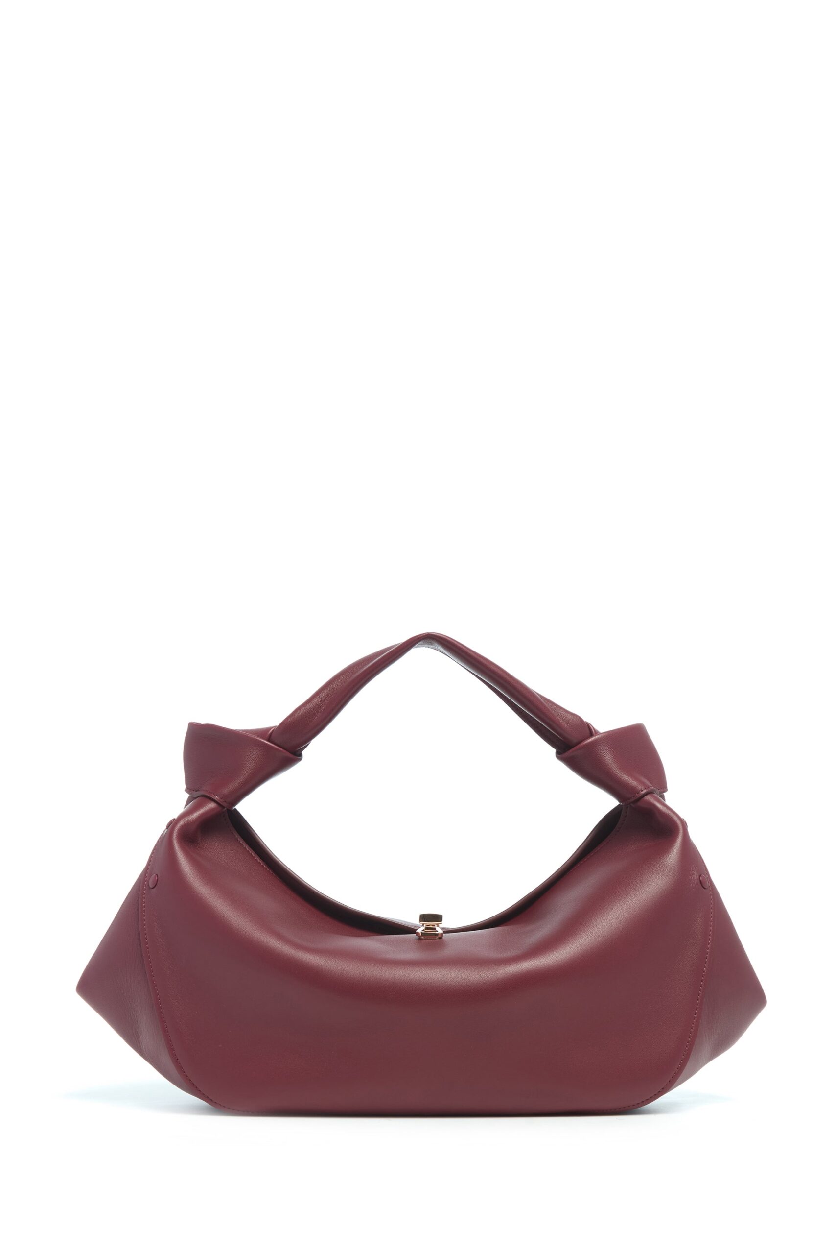 Gabriela Hearst Small Antonia Bag in Bordeaux Nappa Leather gabriela hearst bag