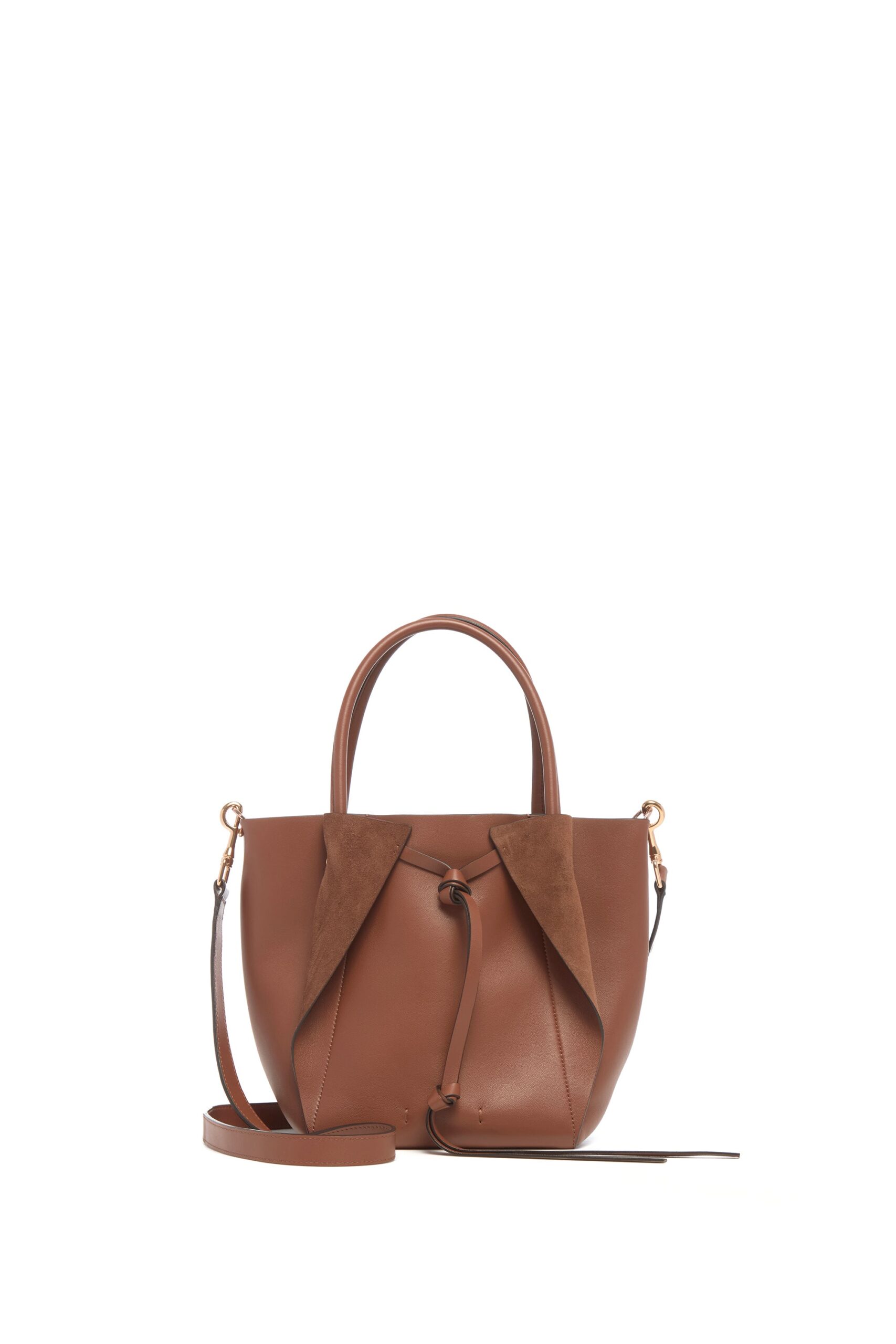 Gabriela Hearst Small Marija Tote Bag in Cognac Nappa Leather gabriela hearst bag
