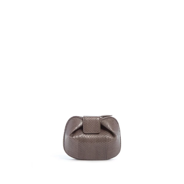 gabriela hearst clutch grey