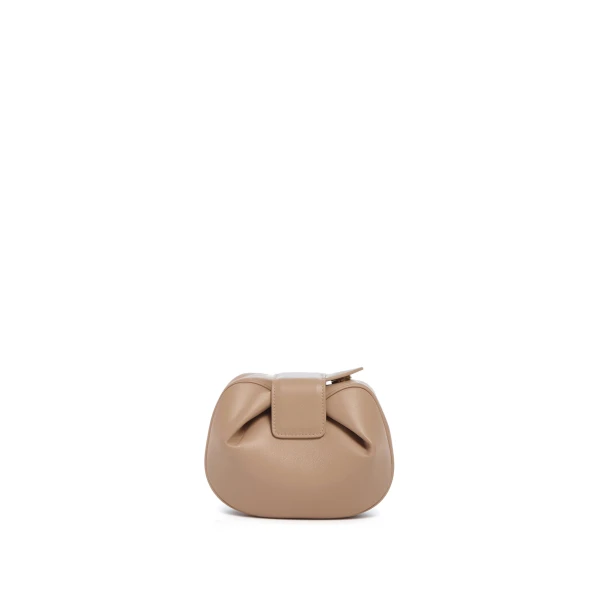 gabriela hearst clutch beige