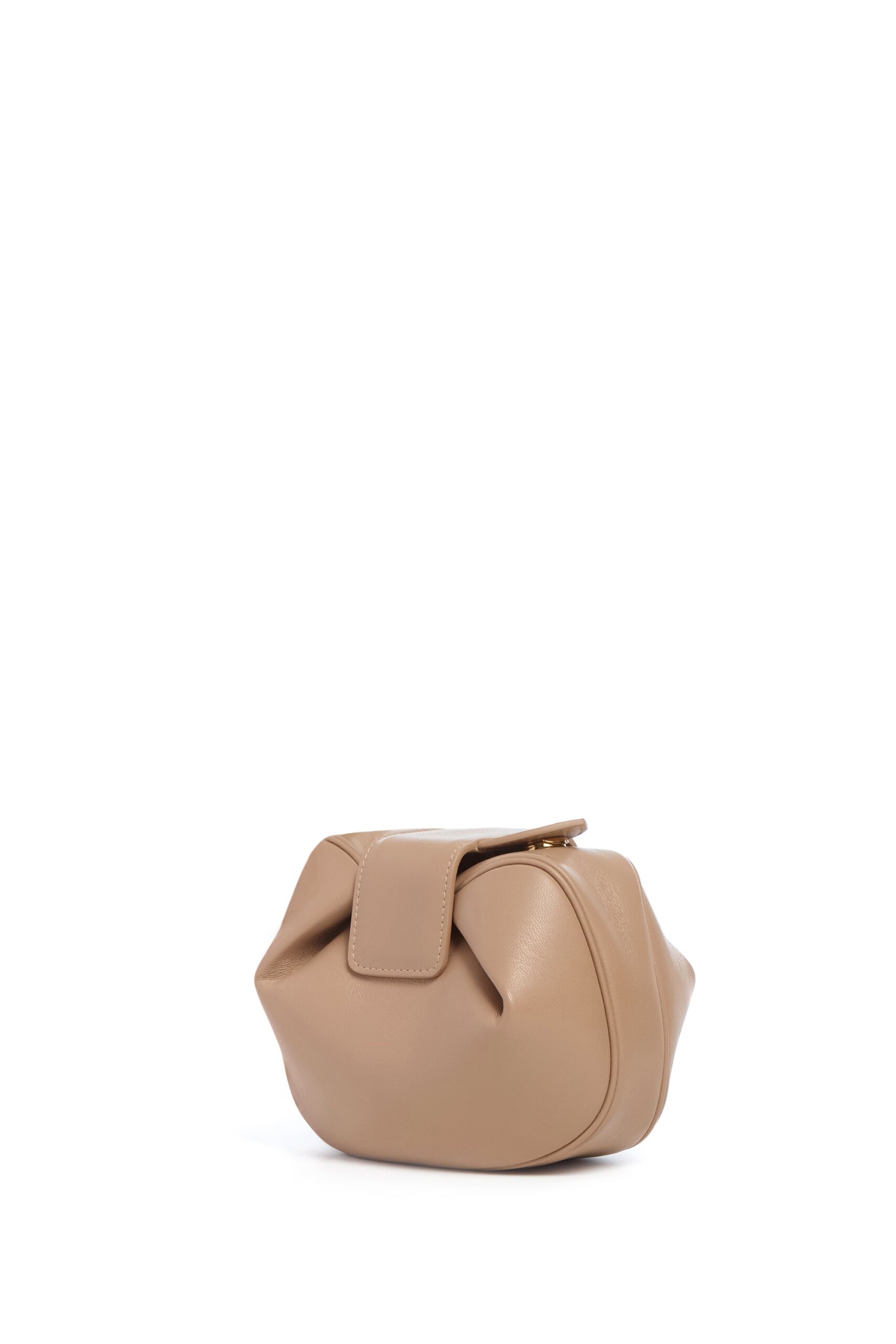 Gabriela Hearst Soft Demi Clutch in Nude Nappa Leather gabriela hearst clutch