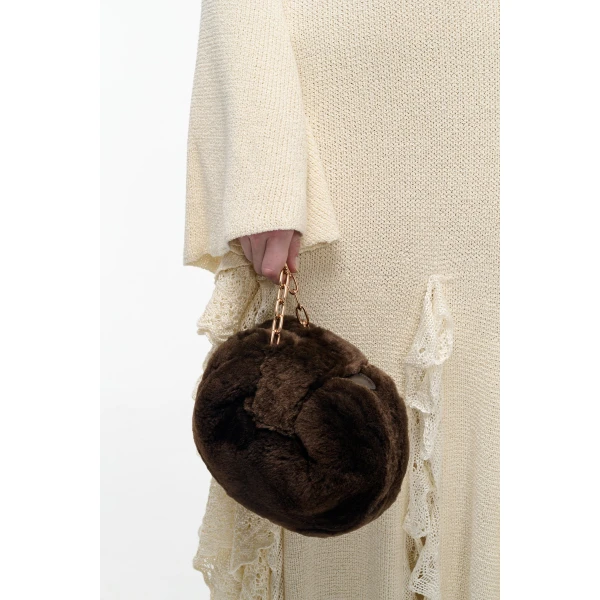 gabriela hearst clutch beige
