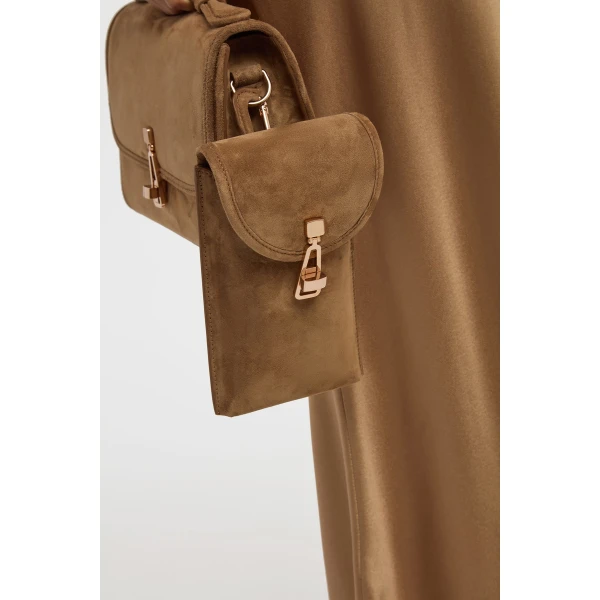 gabriela hearst pouch beige
