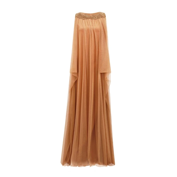 Draped Back Loose-Cut Kaftan