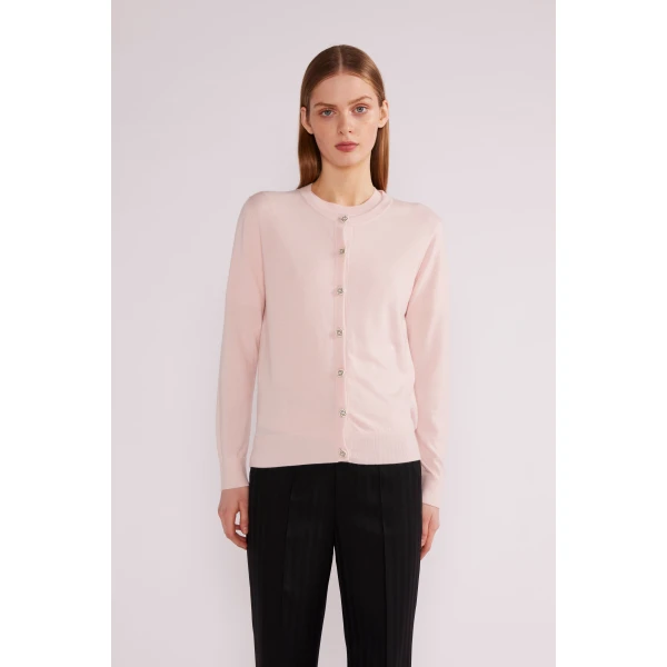 Pink knitwear