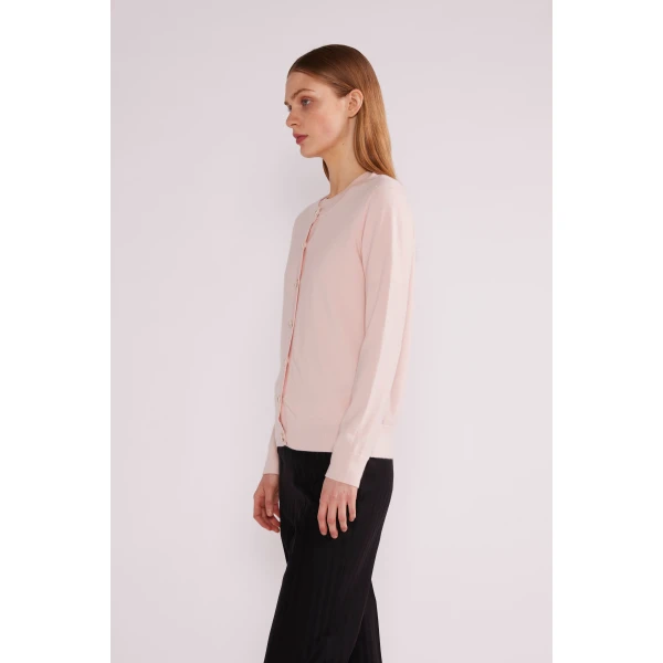 pink knitwear