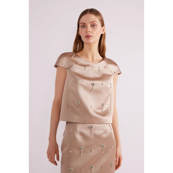 beige tops
