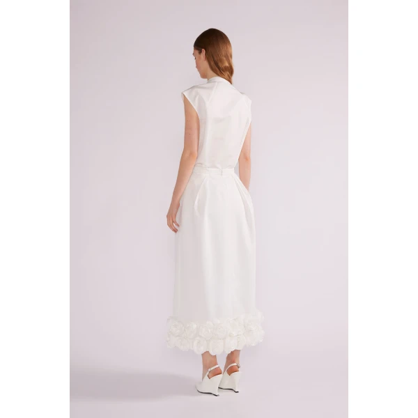 white skirts