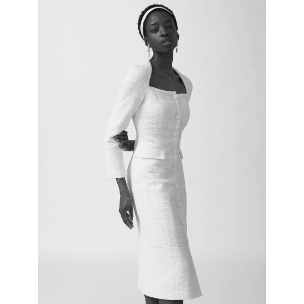 tweed dress
