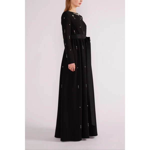 Delphi Gown in Black Sable - Image 3