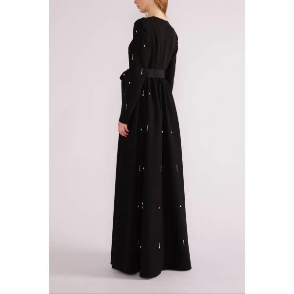Delphi Gown in Black Sable - Image 4