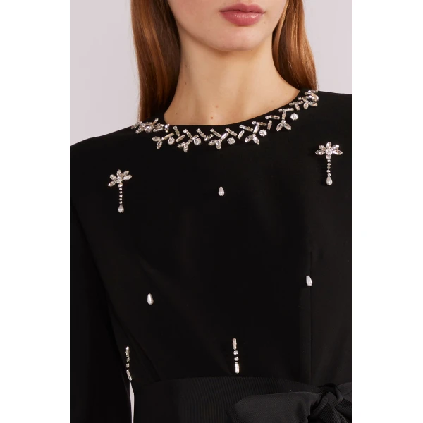 Delphi Gown in Black Sable - Image 5