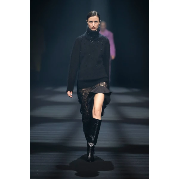 Diane Skirt in Black Lace - Image 6