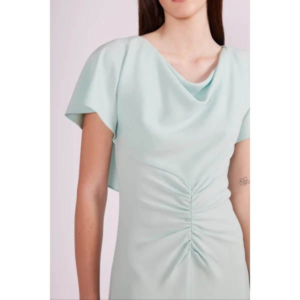 Emery Dress in Mint Sable - Image 6