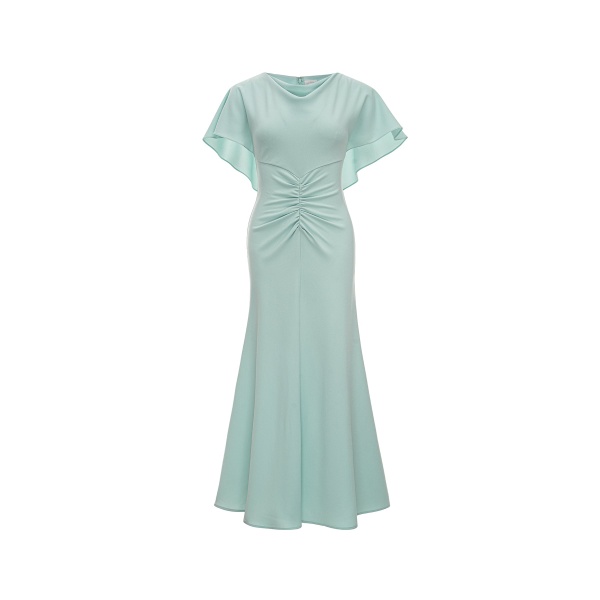 Dries Van Noten Emery Dress in Mint Sable
