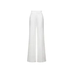 Dries Van Noten Emilio Trousers in White Linen