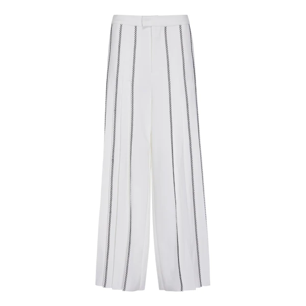Dries Van Noten Esta Trouser in White