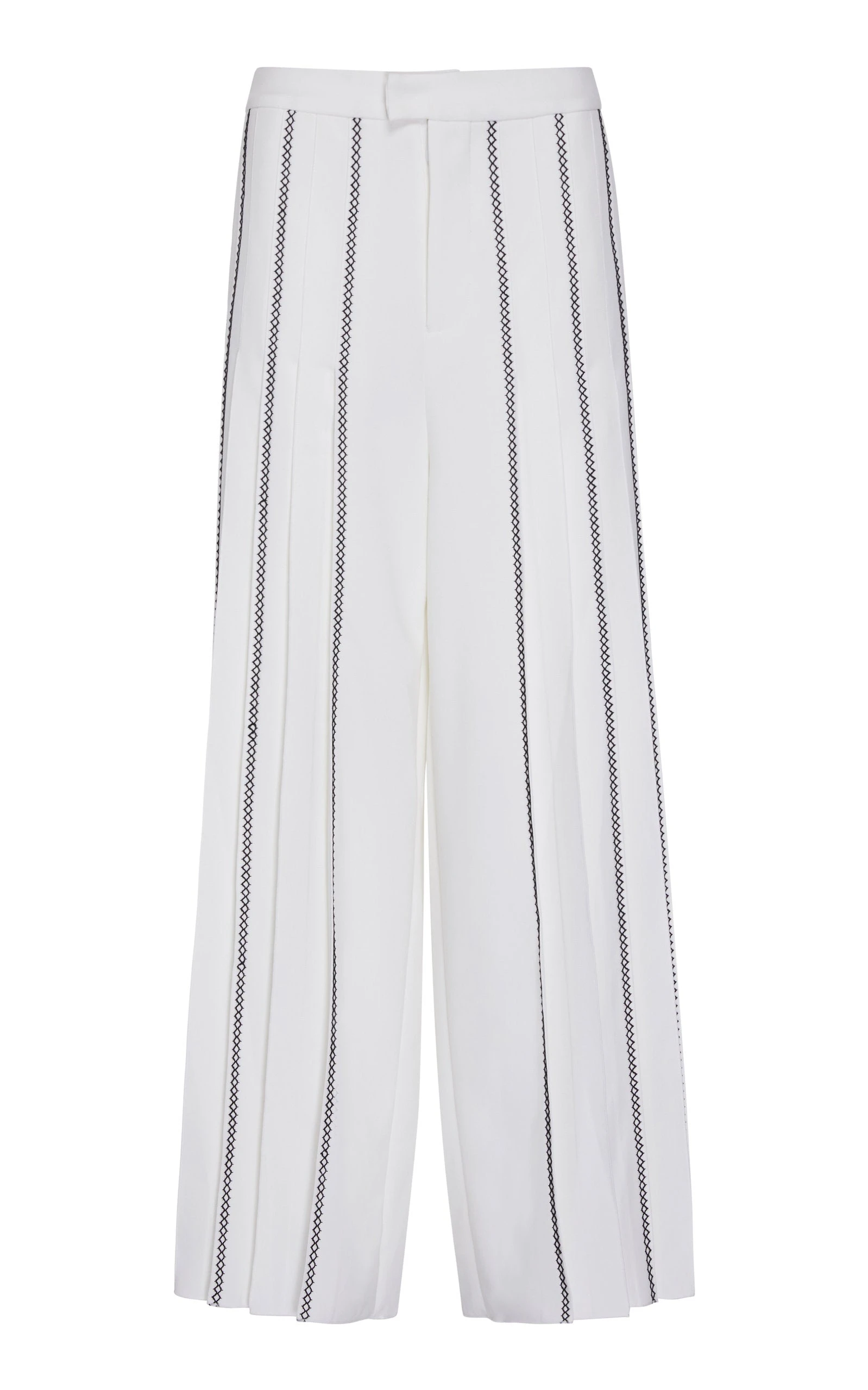 Dries Van Noten Esta Trouser in White | | Coveti Dries Van Noten Esta Trouser in White