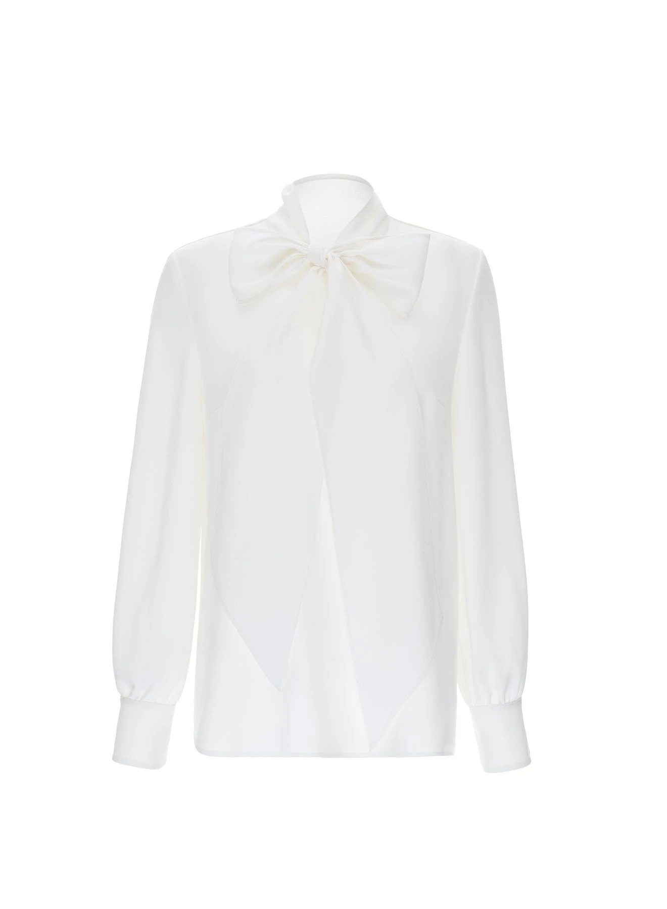 Dries Van Noten Geraldine Top in White Sable | | Coveti Dries Van Noten Geraldine Top in White Sable