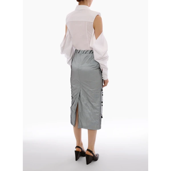 embroidered tulle skirt