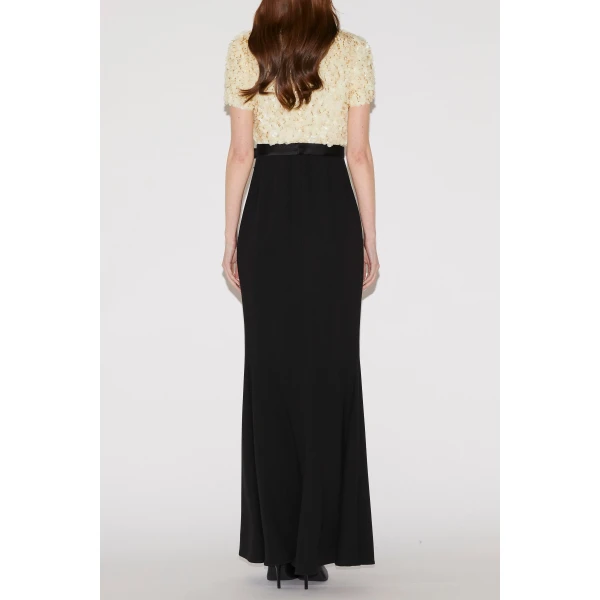 Leila Gown in Black Sable Sequins - Image 6