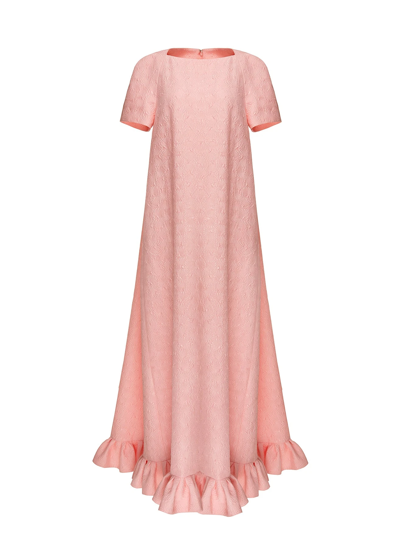 Dries Van Noten Nadia Dress in Pink Quartz Jacquard | | Coveti Dries Van Noten Nadia Dress in Pink Quartz Jacquard